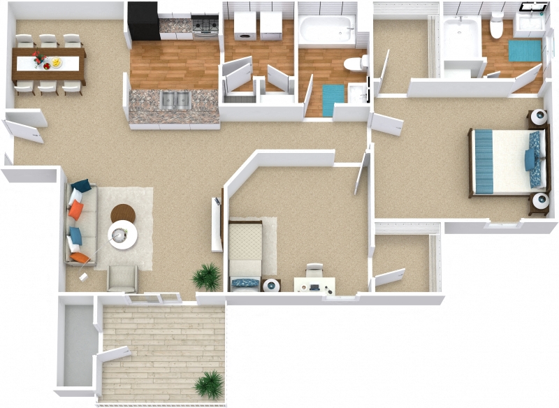 291 Plantation Centre Dr N 1-3 Beds Apartment for Rent - Photo Gallery 31